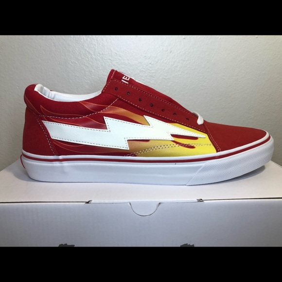 Revenge X Storm “Red Flames” Sz 11 - Picture 3 of 7